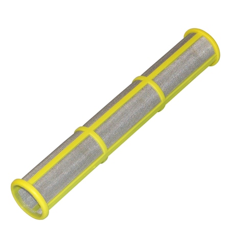 Bedford Precision Parts Bedford Precision Outlet Filter, 50 Mesh, Long, Yellow for Graco 24V-455 14-3349